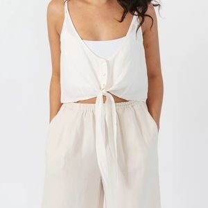 Tribe Kelly Linen Ava Tank Top